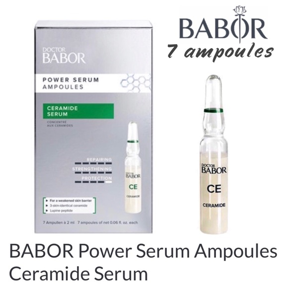 BABOR 7 Ceramide Power Serum Ampoules NEW in Box & SEALED